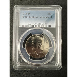 1973-D Kennedy Half Dollar - Brilliant Uncirculated